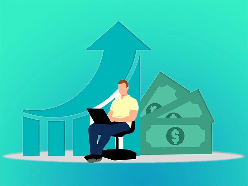 Intraday Trading with laptop