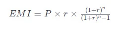 EMI Formula